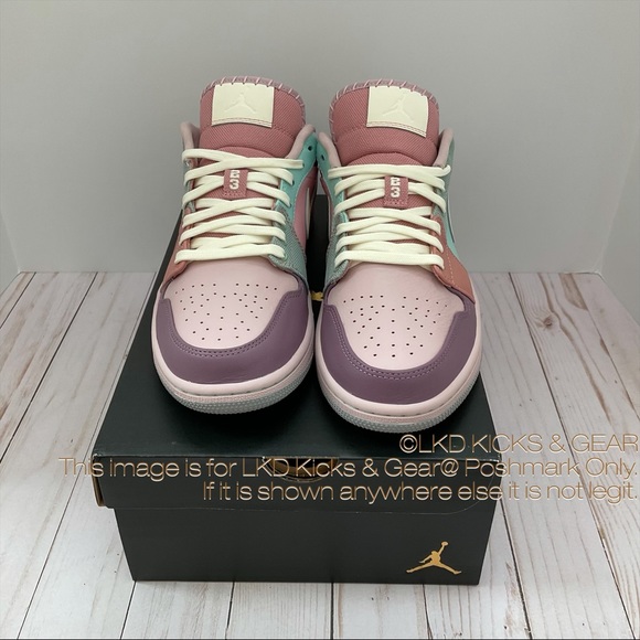 AIR JORDAN 1 LOW SE MENS EASTER PASTEL - Picture 2 of 7